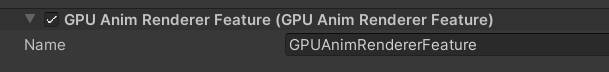 GpuAnim渲染管线renderfeature