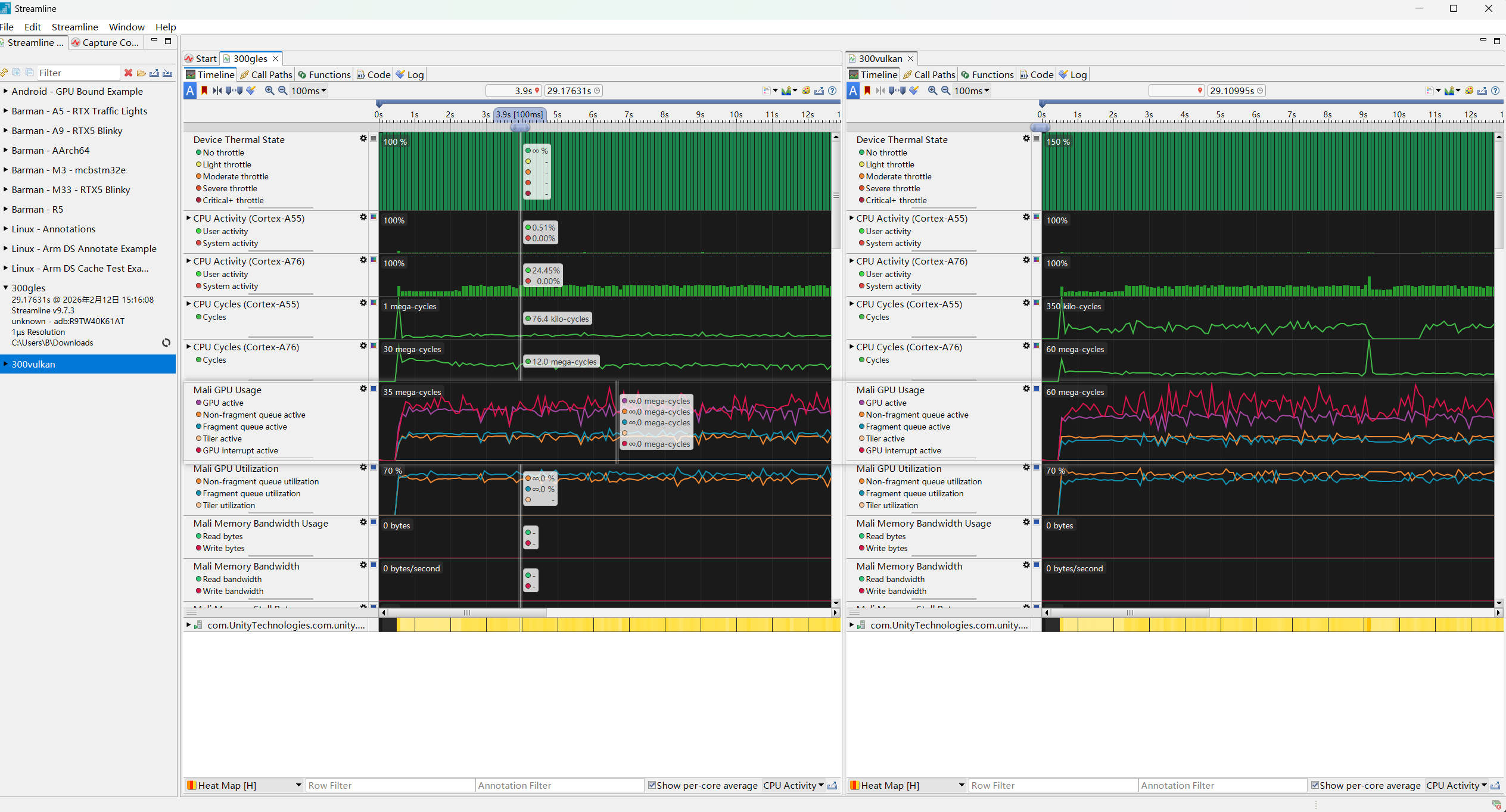 使用ARM Streamline实测移动端Mali GPU性能方法-TaHub